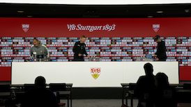 Pressekonferenz: VfB Stuttgart - 1. FC Heidenheim