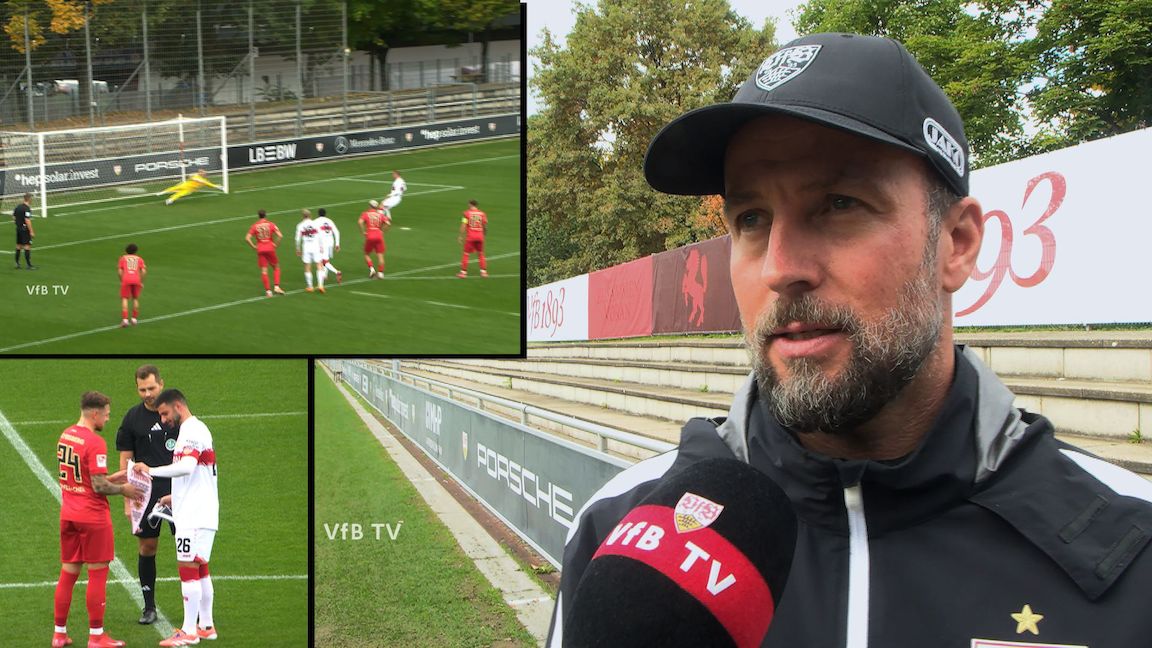 Sebastian Hoeneß zum Test gegen die SV Elversberg