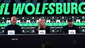 Pressekonferenz: VfL Wolfsburg - VfB Stuttgart