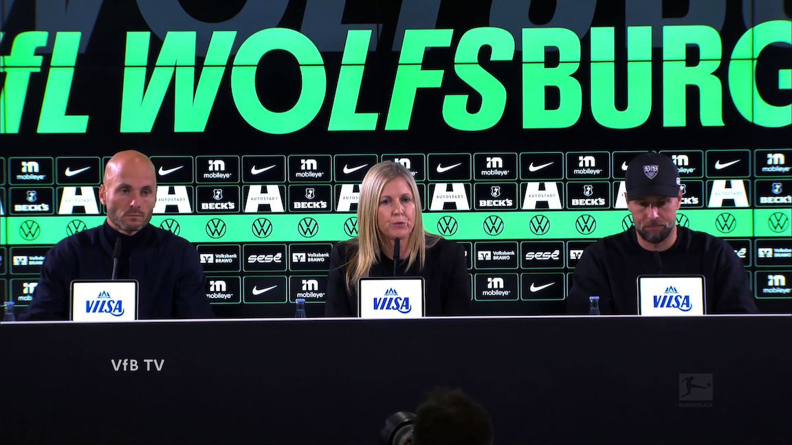 Pressekonferenz: VfL Wolfsburg - VfB Stuttgart