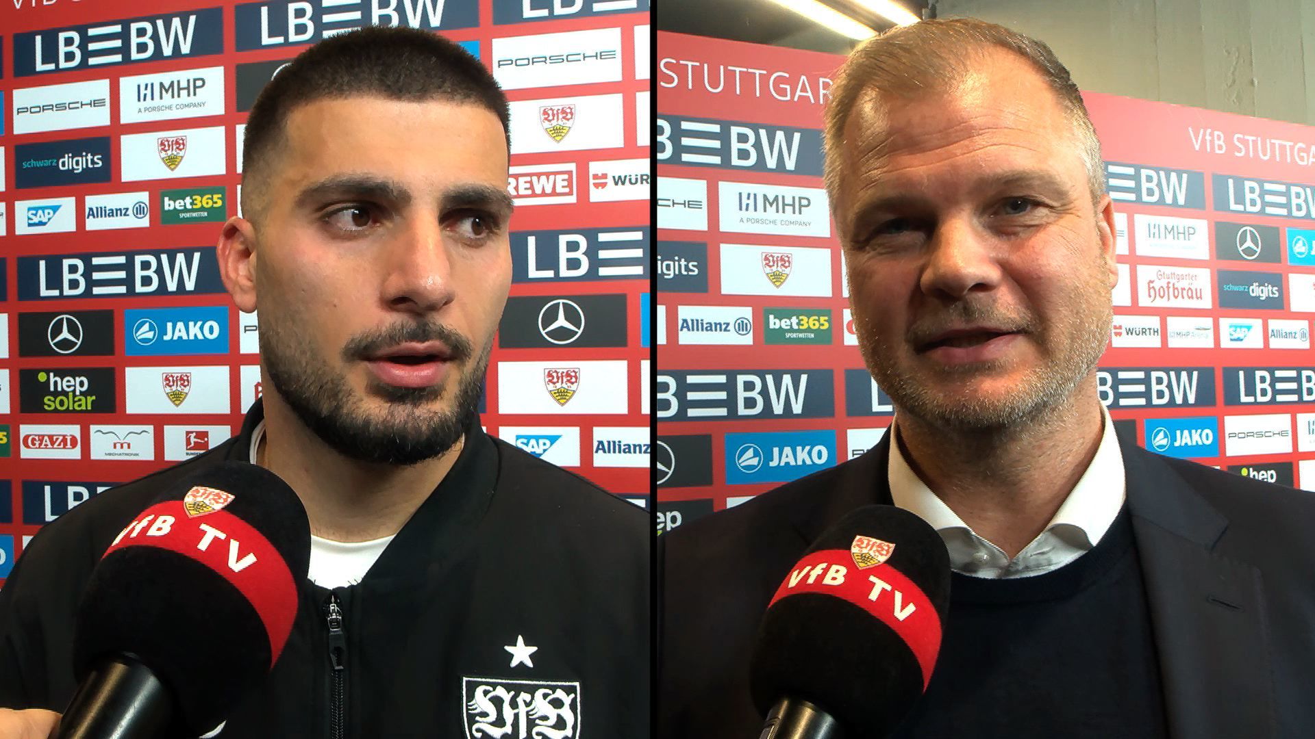 Die Interviews zum Spiel gegen den 1. FSV Mainz 05