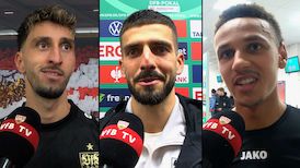 Die Interviews zum DFB-Pokalspiel in Mainz