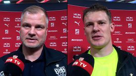 Die Interviews zum Spiel bei RB Leipzig