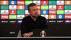 Die VfB-PK nach dem Spiel gegen Feyenoord Rotterdam