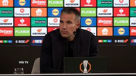 Die PK von Feyenoord nach dem Spiel in der MHP Arena