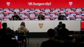 Pressekonferenz: VfB Stuttgart - FC Augsburg
