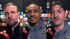 Die Interviews zum Spiel bei den Go Ahead Eagles