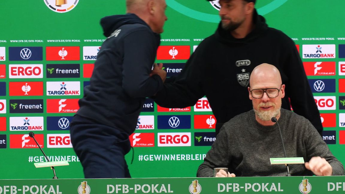 Pressekonferenz: DFB-Pokal VfL Bochum - VfB Stuttgart