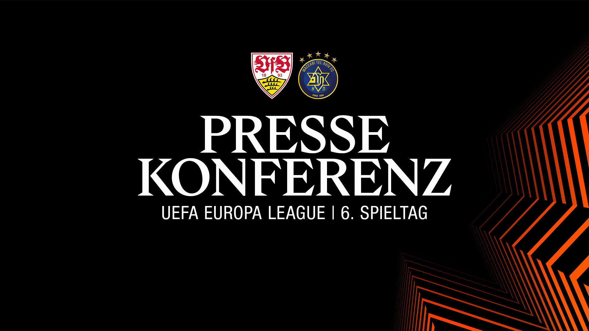 RELIVE Pressekonferenz: VfB Stuttgart - Maccabi Tel Aviv