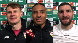 Die Interviews zum Spiel bei Werder Bremen