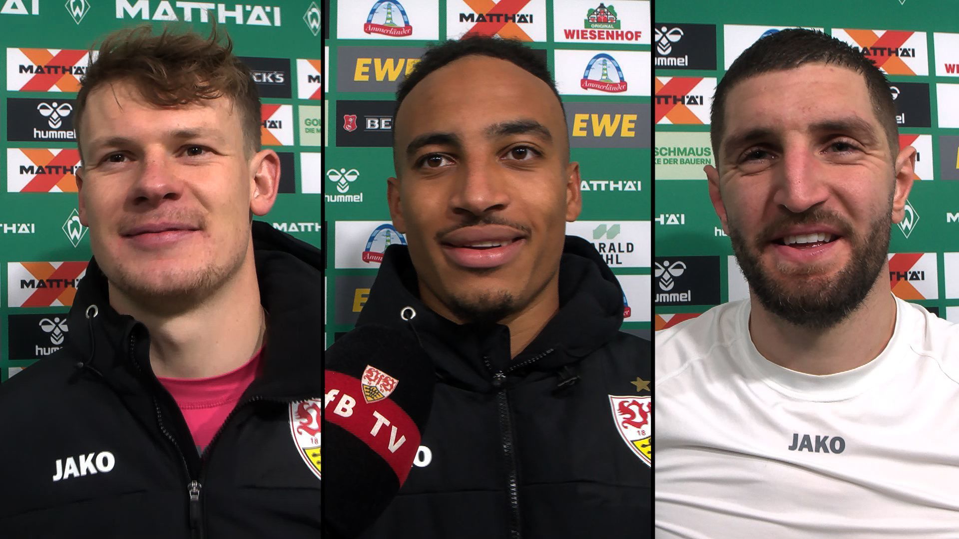 Die Interviews zum Spiel bei Werder Bremen