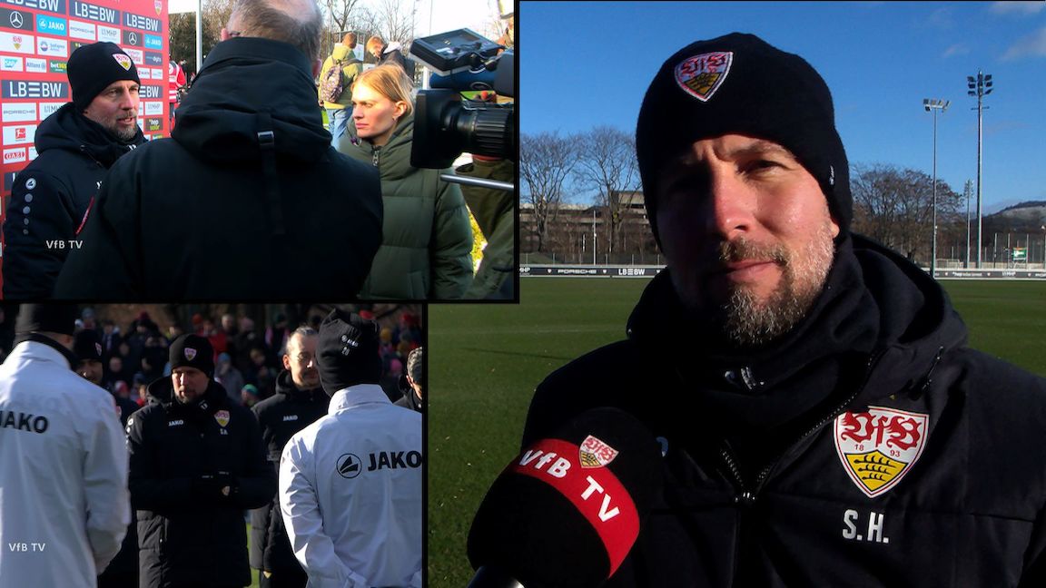 Trainingsauftakt 2026: Sebastian Hoeneß