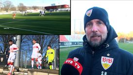 Sebastian Hoeneß nach dem Test gegen den FC Luzern