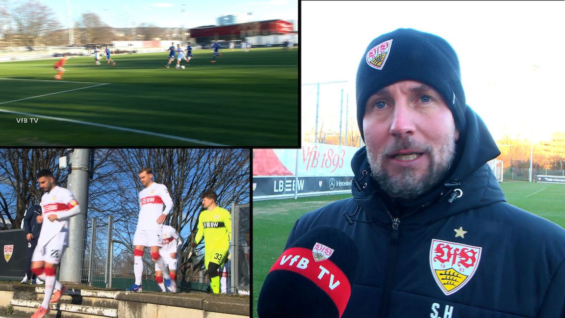 Sebastian Hoeneß nach dem Test gegen den FC Luzern