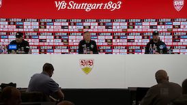 Pressekonferenz: VfB Stuttgart - 1. FC Union Berlin