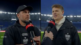  Vor dem Abschlusstraining: Alexander Nübel & Sebastian Hoeneß