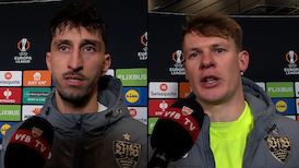 Die Interviews zum UEL-Match bei AS Rom