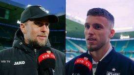 Die Interviews vor dem UEL-Match in Glasgow gegen Celtic FC