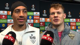 Die Interviews zum Playoff-Rückspiel gegen Celtic Glasgow
