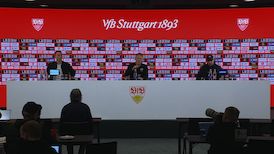 Pressekonferenz: VfB Stuttgart - VfL Wolfsburg
