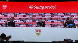 Pressekonferenz: VfB Stuttgart - Borussia Dortmund