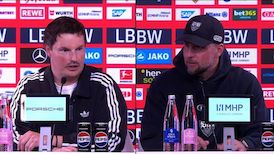 Pressekonferenz: VfB Stuttgart - Hamburger SV