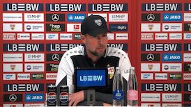 Die PK vor dem Spiel beim FC Bayern München