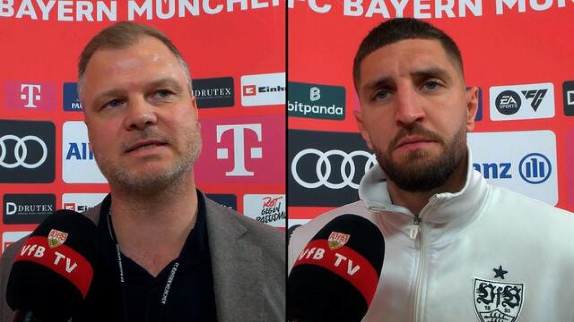 Die Interviews zum Spiel bei Bayern München