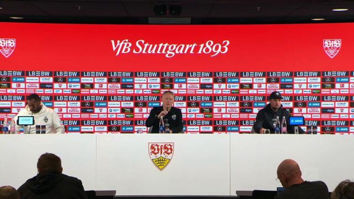 Pressekonferenz: VfB Stuttgart - Werder Bremen