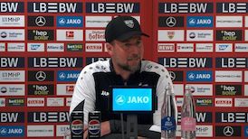 Die VfB-PK vor dem Spiel bei der TSG Hoffenheim