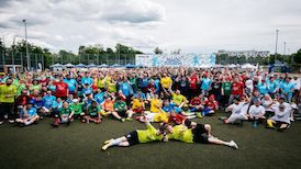 Inklusiver Fußballtag der Allianz