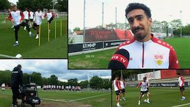 Mit Tiago Tomas am Mikrofon starten wir rein in die DFB-Pokalfinal-Trainingswoche!