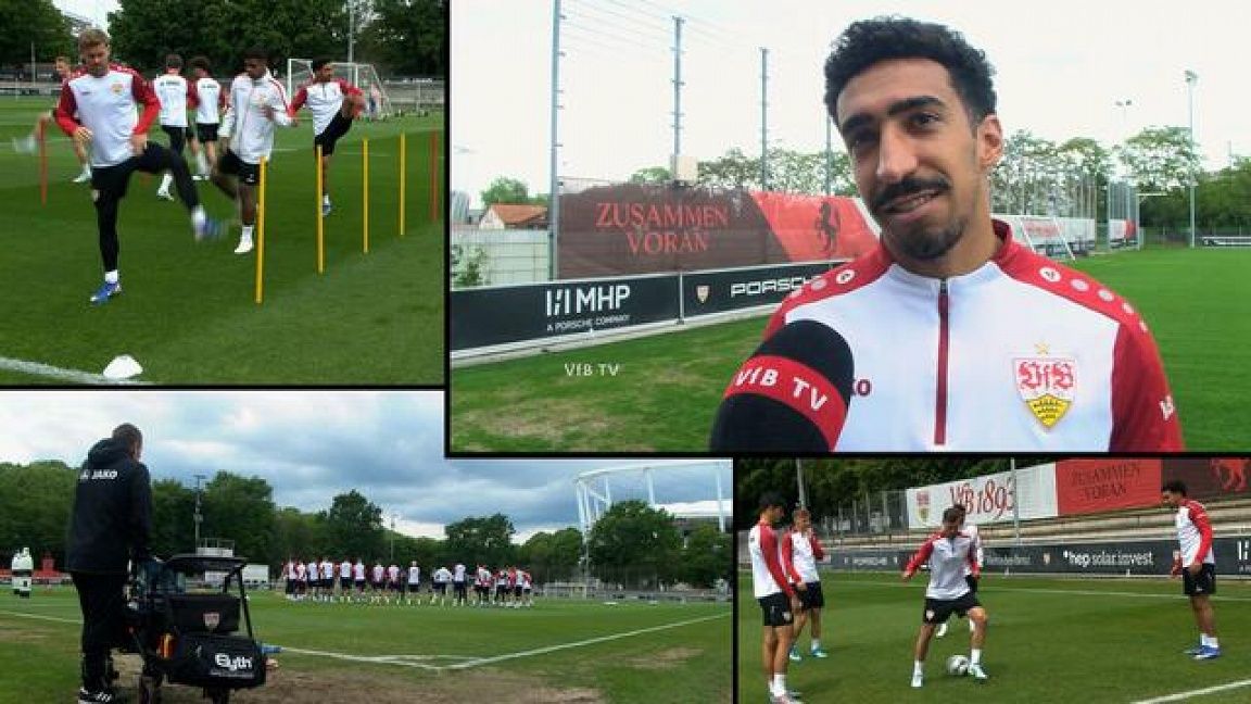 Mit Tiago Tomas am Mikrofon starten wir rein in die DFB-Pokalfinal-Trainingswoche!