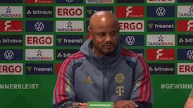 Pressekonferenz vor dem DFB-Pokal-Finale