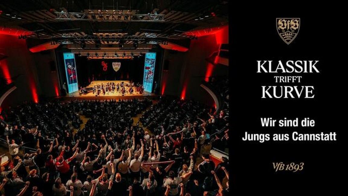 Kurvenklassiker live: Wir sind die Jungs aus Cannstatt | Klassik trifft Kurve