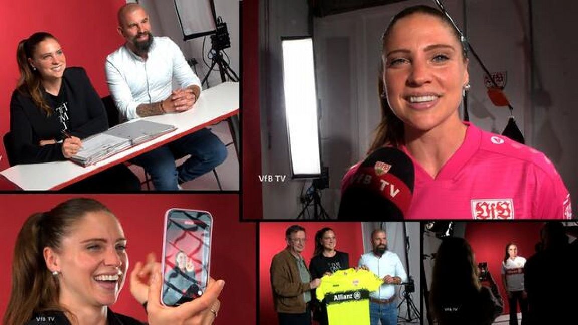 Neuzugang im Tor der VfB Frauen: Laura Giuliani