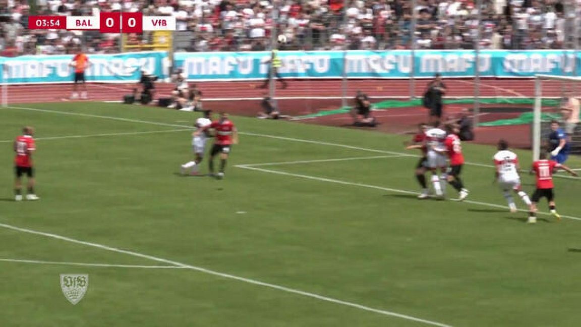 Highlights: TSG Balingen - VfB Stuttgart