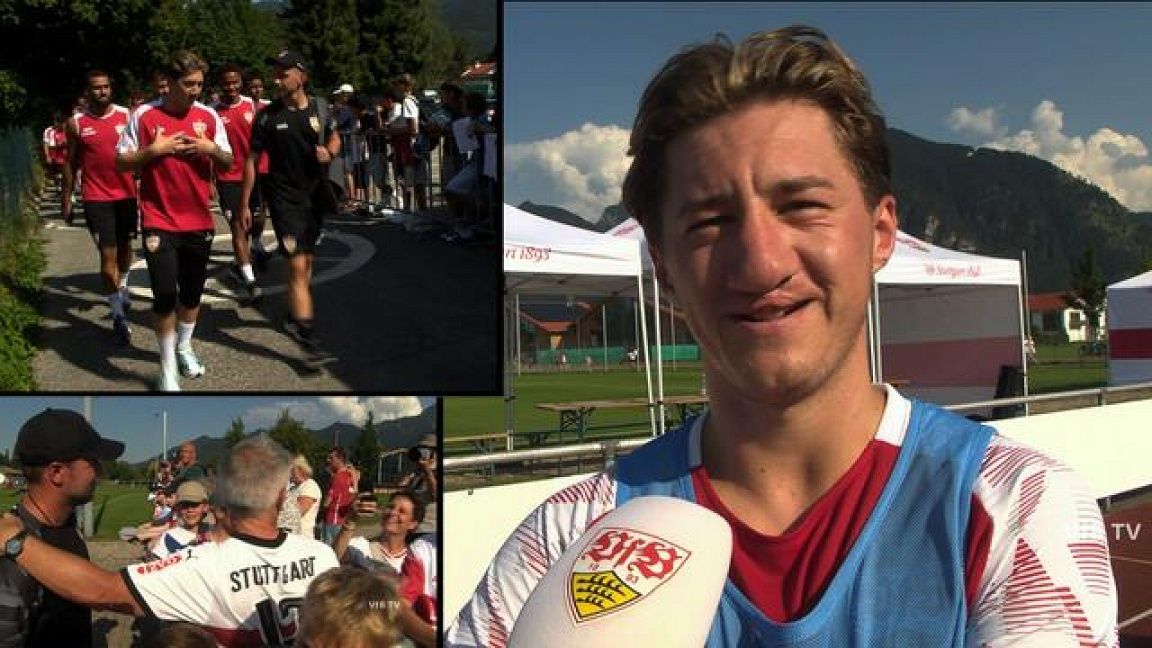 Der erste Tag am Chiemsee: Angelo Stiller