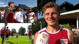 Hitze-Tag im Chiemgau: Finn Jeltsch