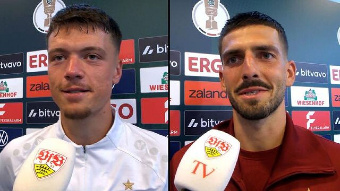 Die Interviews zum DFB-Pokalspiel bei Hansa Rostock