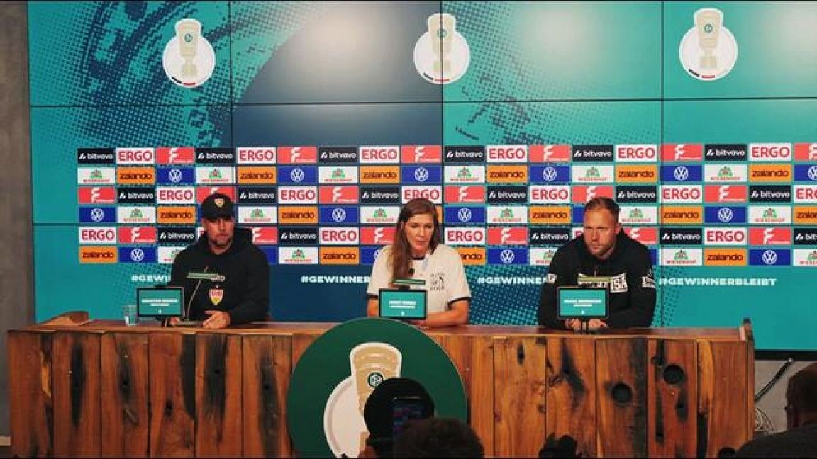 Pressekonferenz: Hansa Rostock - VfB Stuttgart