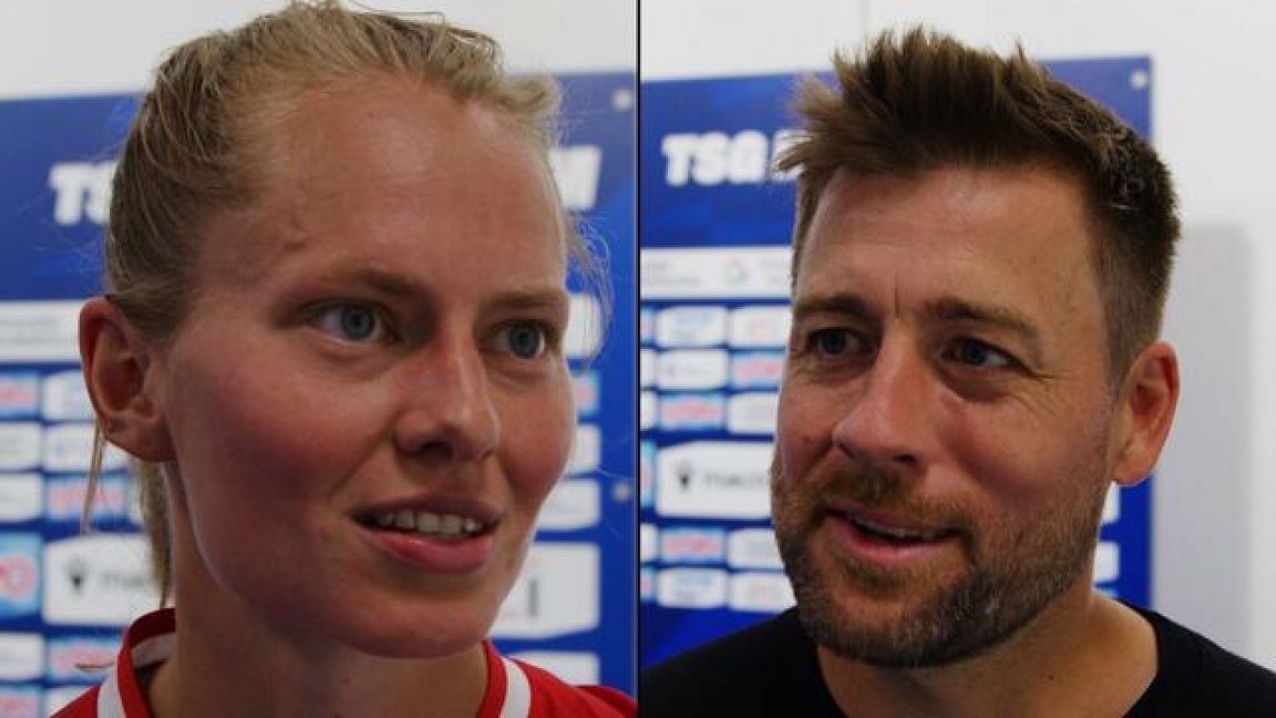Die Interviews zur Erstliga-Premiere der VfB Frauen