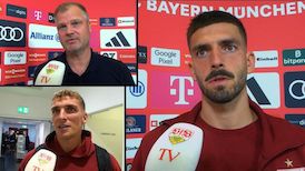 Die Interviews zum Spiel beim FC Bayern München