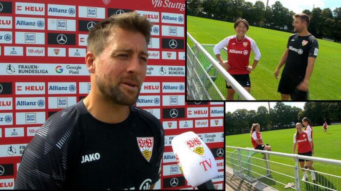 Chefcoach Nico Schneck vor dem Spiel in Nürnberg