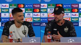 Die VfB-PK vor dem UCL-Auftaktspiel gegen Viking Stavanger