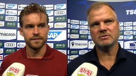 Die Interviews nach dem Match bei der TSG Hoffenheim