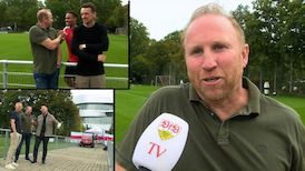 Ludovic Magnin zu Besuch in Cannstatt