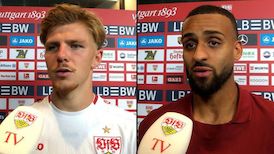 Die Interviews nach dem Heimspiel gegen den BVB
