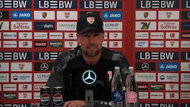 Die Pressekonferenz vor dem Spiel beim SC Paderborn