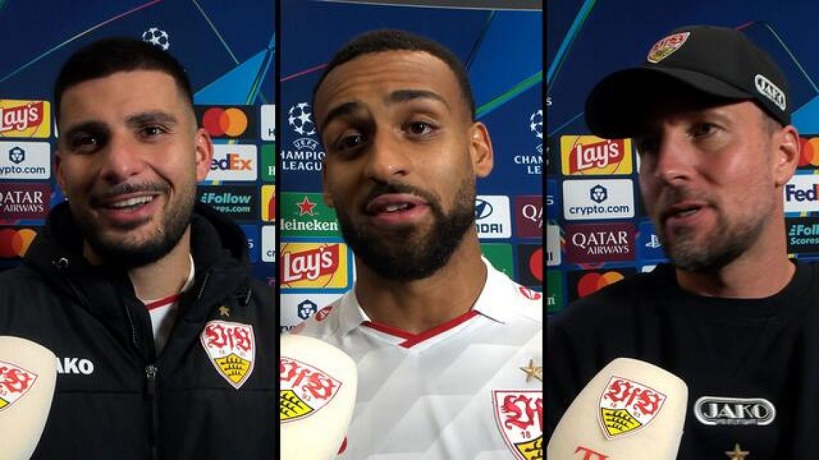 Die Interviews nach dem UCL-Auswärtsspiel bei Slovan Bratislava